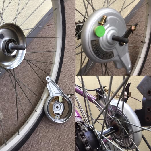 自転車 サーボブレーキに交換